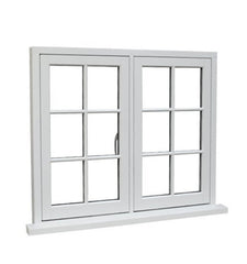 Top china brand casement window handle glass window shutters double glazed windows with blinds on China WDMA