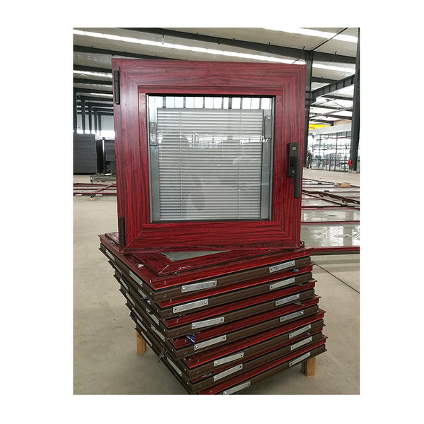 Toronto hot sale durable aluminum windows with built-in window shutter design on China WDMA