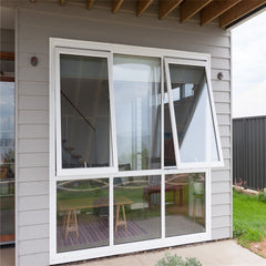 Bottom Awning Window Top Fixed Windows Modern Design Villa Home Manual Aluminum Awning Window With Section Aluminum Awning