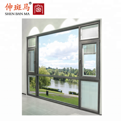 UPVC Casement Cheap House Anti Mosquito Net Screen Aluminium Windows with Mosquito Net on China WDMA