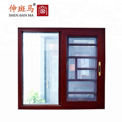 UPVC Casement Cheap House Anti Mosquito Net Screen Aluminium Windows with Mosquito Net on China WDMA