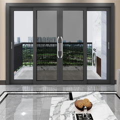 Aluminum Sliding Heavy Door Nami Certified Powder Coated Slide Single Aluminum Sliding Door System Minimal