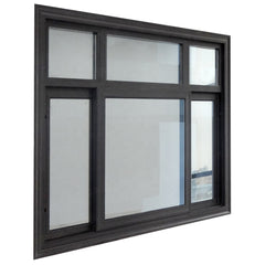 Wanjia made popular design Nice aluminium frame sliding glass window on China WDMA