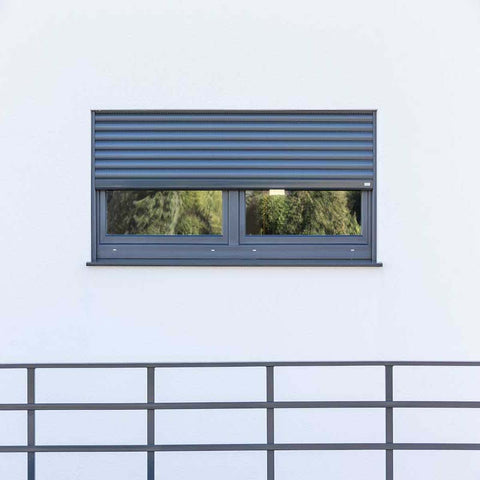 Weather Protection Aluminum Window Rolling Shutter windows on China WDMA