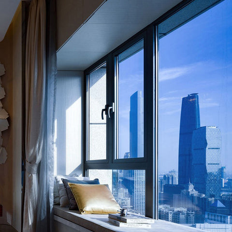 White glass window single hung aluminium casement window for office on China WDMA