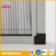 Wholesale aluminum security mesh screen door retractable mesh plisse insect screen door on China WDMA