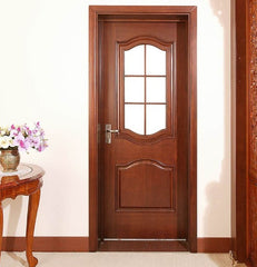 Wholesale low cost solid interior french wood door for sale interior dutch door on China WDMA