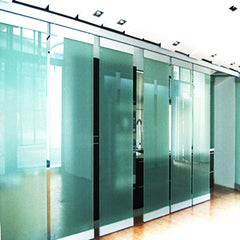 active folding screen partition door glass wall for hotel office meeting room on China WDMA