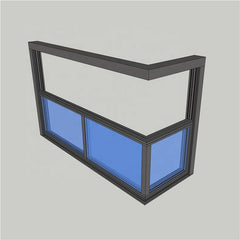 aluminium profile tempered glass floor to roof electric remote control sliding folding balcony window on China WDMA