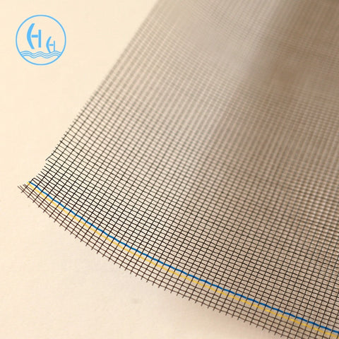 big roll Plastic coated white fiberglass invisible window insect screen on China WDMA