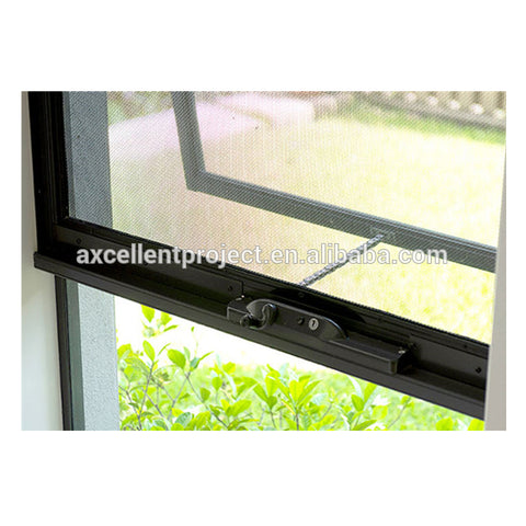 cheap house glass windows for sale aluminium framed top hung window aluminium glazed awning window on China WDMA