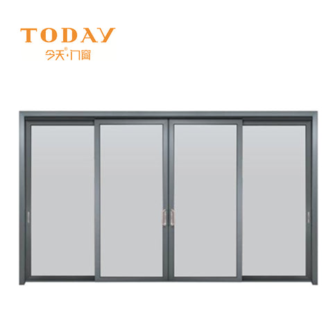 exterior aluminum windows of aluminium 2 track sliding windows on China WDMA