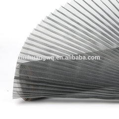 grey color folded fiberglass insect window screen on China WDMA