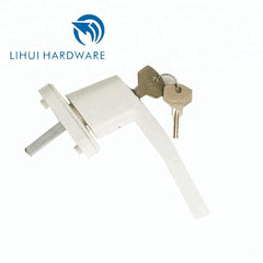 high quality Upvc sliding inward window handle lock with key on China WDMA