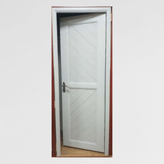 high quality interior swinging double pvc doors double swing door tempered glass bathroom design upvc door and window on China WDMA