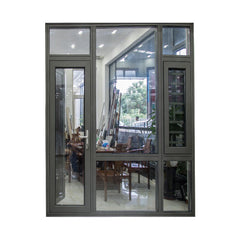 high quality powder coated aluminum awning window frame aluminium on China WDMA