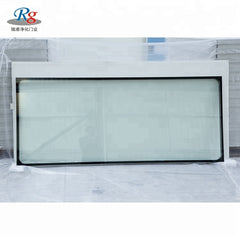 high quality window double glass aluminium window frame and glass flat window on China WDMA