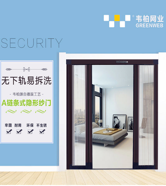 hot sale retractable pleated mosquito window screen and screen door barrier free on China WDMA