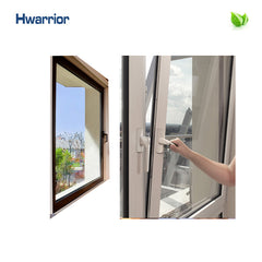 hot selling high quality interior aluminum frame glass windows made in China HCW50 on China WDMA