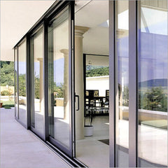 interior Aluminum glass sliding patio door with opening window designs on China WDMA