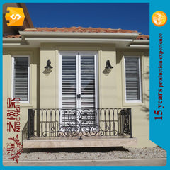 modern different pictures of balcony french doors for homes /luxury ornamental aluminum balcony balustrade on China WDMA on China WDMA