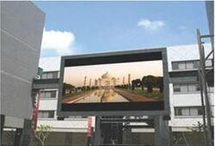 outdoor p8 doorway define led display digital advertising display player full color message sign screen on China WDMA