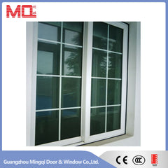 powder coated wooden color double glass aluminium sliding Windows And Doors on China WDMA