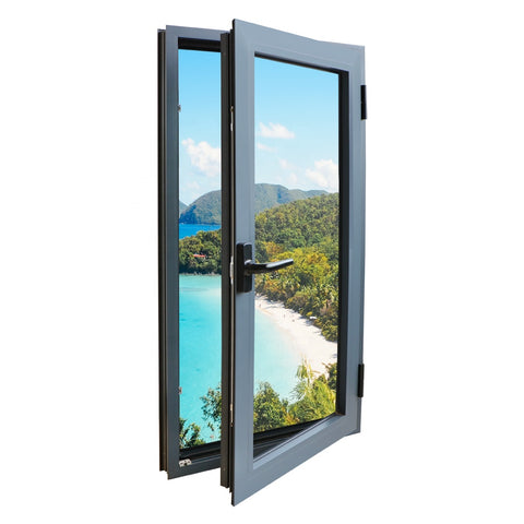 residential diy aluminium window frames With Security Lock on China WDMA