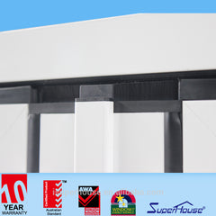 superhouse aluminium commercial system horizontal window bi fold with America CSA standard on China WDMA