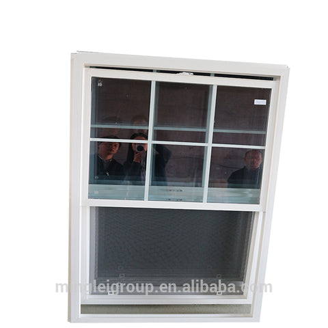 tempered glass vinyl clad upvc sliding pvc doors and windows built in blinds for church on China WDMA