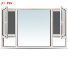 thermal broken 140mm aluminium Tilt& Turn casement sash screen window on China WDMA