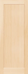 WDMA 24x96 Door (2ft by 8ft) Interior Pocket Paint grade 7910 Wood 1 Panel Contemporary Modern Shaker Single Door 1