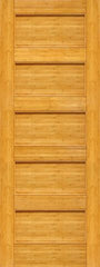 WDMA 24x96 Door (2ft by 8ft) Interior Swing Bamboo BM-10 Contemporary 5 Panel Modern Single Door 1