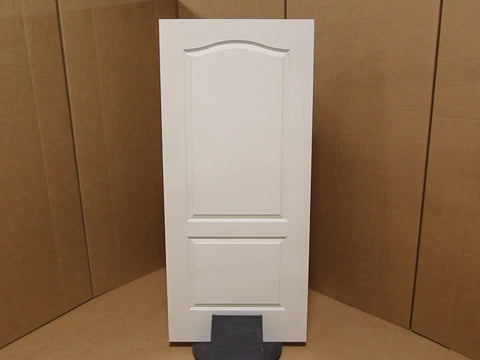 WDMA 30x80 Door (2ft6in by 6ft8in) Interior Swing Woodgrain 80in Classique Solid Core Textured Single Door|1-3/4in Thick 3