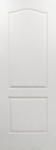 WDMA 30x80 Door (2ft6in by 6ft8in) Interior Swing Woodgrain 80in Classique Solid Core Textured Single Door|1-3/4in Thick 1