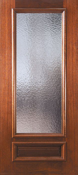 WDMA 32x80 Door (2ft8in by 6ft8in) French Mahogany 80in 3/4 Lite Portobello Door 1