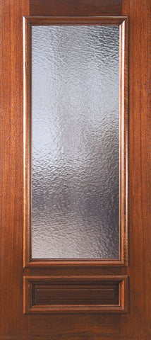 WDMA 32x80 Door (2ft8in by 6ft8in) French Mahogany 80in 3/4 Lite Portobello Door 1