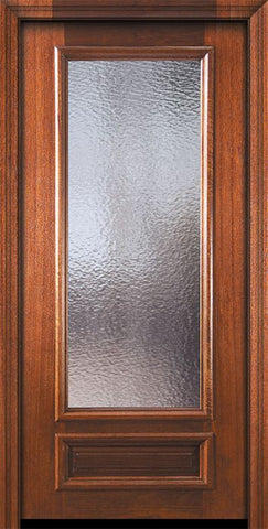 WDMA 32x80 Door (2ft8in by 6ft8in) French Mahogany 80in 3/4 Lite Portobello Door 2