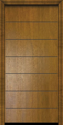 WDMA 32x80 Door (2ft8in by 6ft8in) Exterior Mahogany 80in Westwood Contemporary Door 2