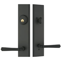 WDMA 32x96 Door (2ft8in by 8ft) Exterior Mahogany IMPACT | 96in Plank Door with Straps 2