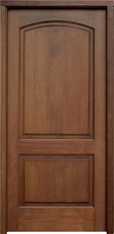 WDMA 34x78 Door (2ft10in by 6ft6in) Exterior Mahogany Belle Meade Impact Single Door 1