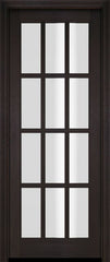 WDMA 34x78 Door (2ft10in by 6ft6in) French Swing Mahogany 12 Lite TDL Exterior or Interior Single Door 2