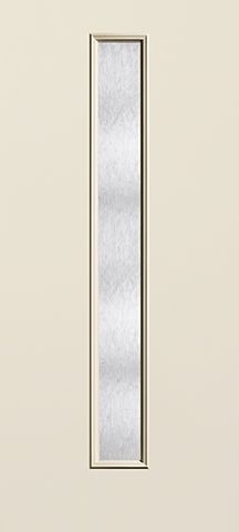 WDMA 34x80 Door (2ft10in by 6ft8in) Exterior Smooth Fiberglass Door Linea Centered Chord 6ft8in 1