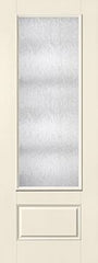 WDMA 34x96 Door (2ft10in by 8ft) French Smooth Fiberglass Impact Exterier Door 8ft 3/4 Lite Chord 2