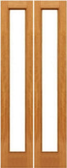 WDMA 36x80 Door (3ft by 6ft8in) Interior Barn Mahogany 1-lite French Door Solid Wood 1