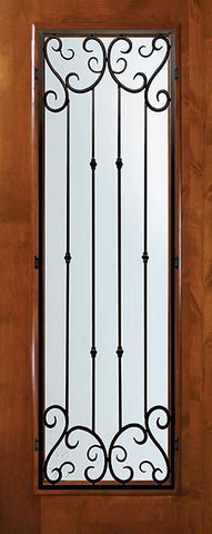 WDMA 36x80 Door (3ft by 6ft8in) Exterior Knotty Alder 36in x 80in Full Lite Valencia Alder Door 1