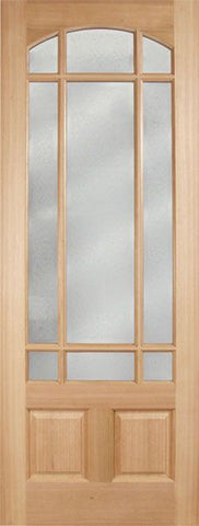 WDMA 36x96 Door (3ft by 8ft) French Cherry Prairie Exterior Single Door 1