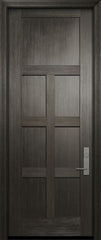 WDMA 36x96 Door (3ft by 8ft) Exterior Fir IMPACT | 96in Craftsman 7 Panel Door 1