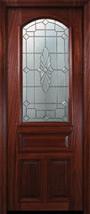 WDMA 36x96 Door (3ft by 8ft) Exterior Mahogany 36in x 96in Arch Lite Versailles Door 2