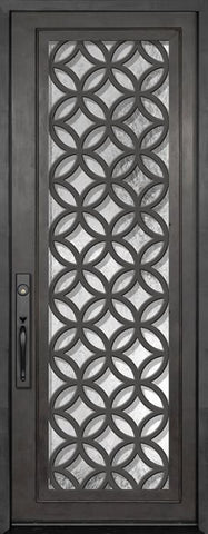 WDMA 36x96 Door (3ft by 8ft) Exterior 36in x 96in Eclectic Full Lite Single Contemporary Entry Door 1